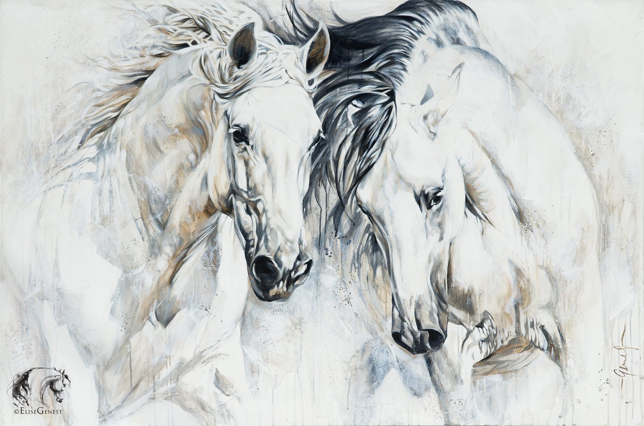 Elise Genest Horse Artist